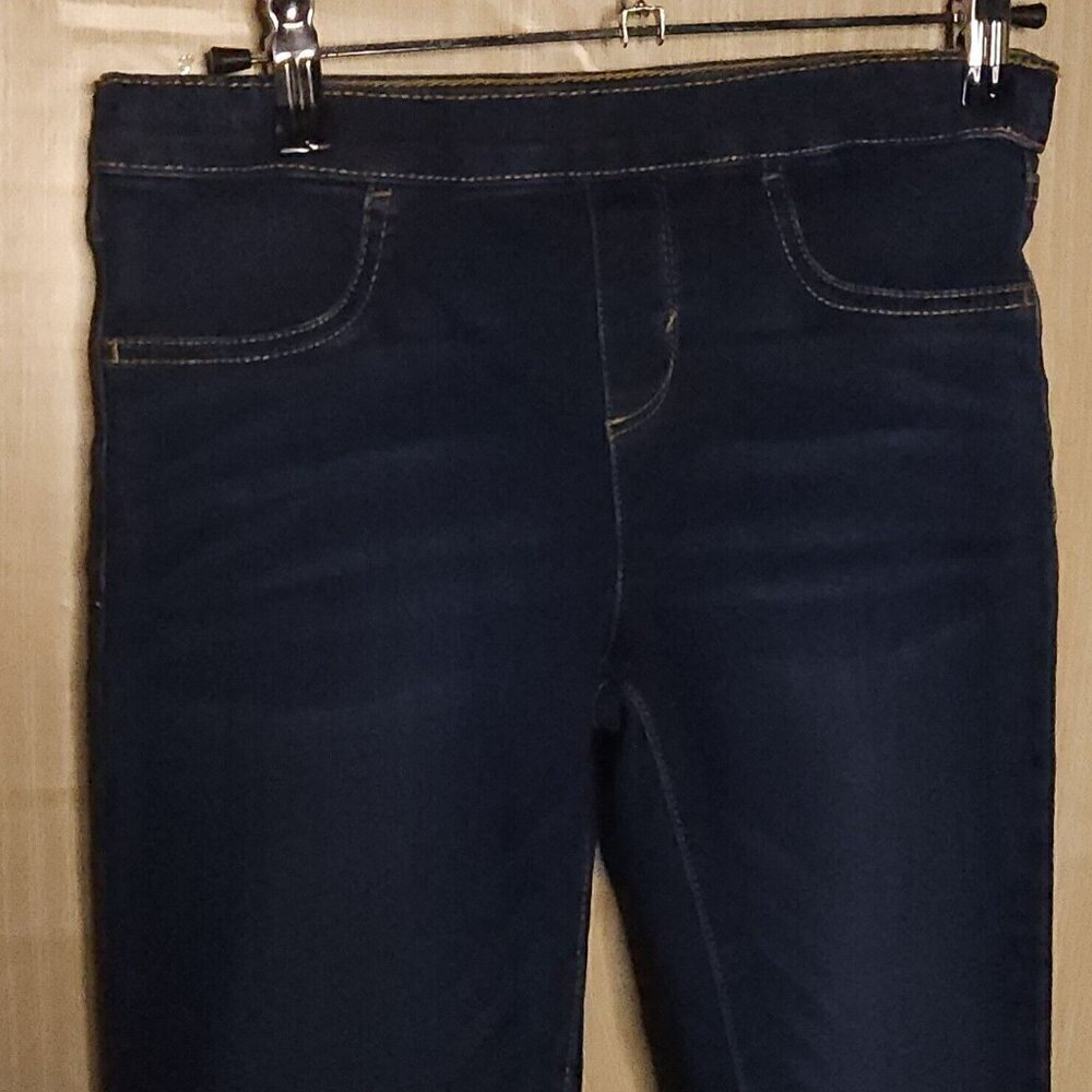 Levi's Girl's Dark Wash Pull On Adjustable Waist Jegging 12 - Picture 5 of 9